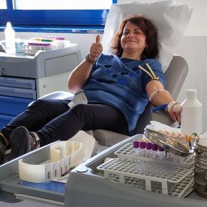 Immagini di una donazione qualsiasi